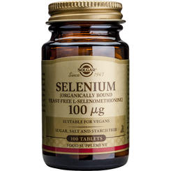 Solgar Selenium 100ug 100 tablete
