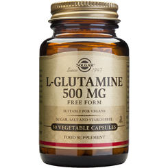 L-Glutamine 500mg 50veg caps