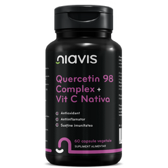 Quercetin 98 Complex + Vit C Nativa 60 cps