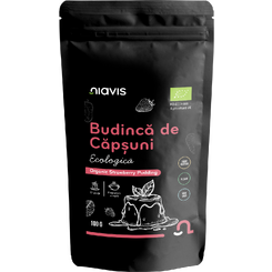 Niavis Budinca de Capsuni fara Gluten Ecologica/BIO 100g