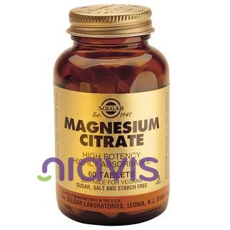 Solgar Citrate Magnesium 200mg 60cps