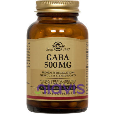 Solgar GABA 500mg 50cps