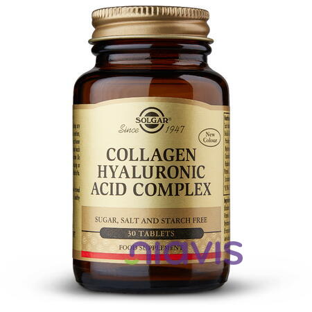 Solgar Collagen Hyaluronic Acid 120mg 30tablete