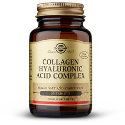 Solgar Collagen Hyaluronic Acid 120mg 30tablete