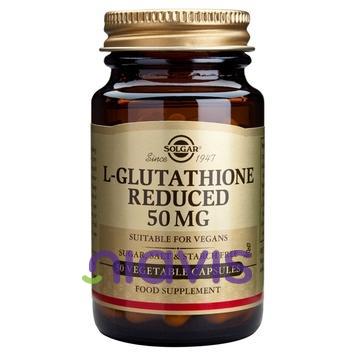 Solgar L-GLUTATHIONE 50mg 30cps