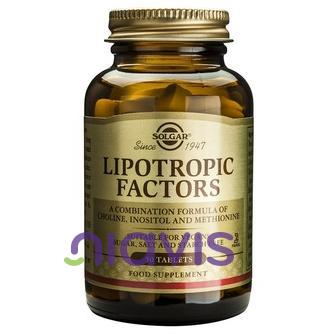 Solgar Lipotropic Factors 50tablete