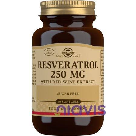 Solgar Resveratrol 250mg 30cps