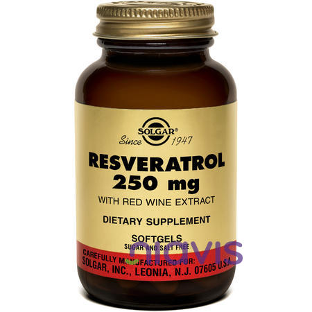 Solgar Resveratrol 250mg 30cps