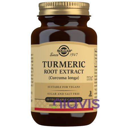 Solgar TURMERIC ROOT EXTRACT 60cps