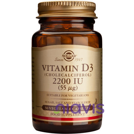 Solgar Vitamin D3 2200ui 50cps
