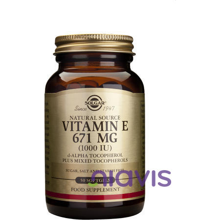 Solgar Vitamin E 1000ui 50cps