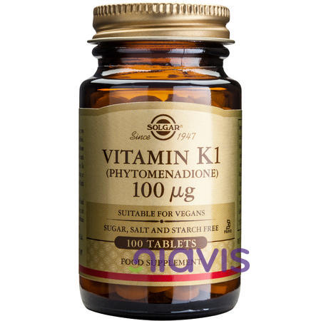 Solgar Vitamin K1 100mcg 100tablete