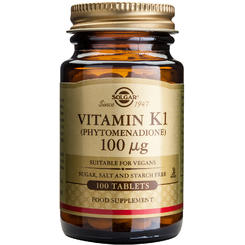 Solgar Vitamin K1 100mcg 100tablete