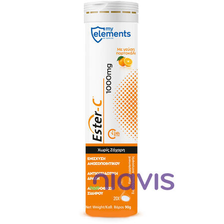 myelements Ester- C 1000mg 20tb Efervescente