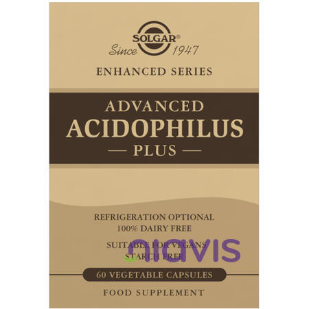 Solgar Advanced AcidophilusPlus 60 veg caps