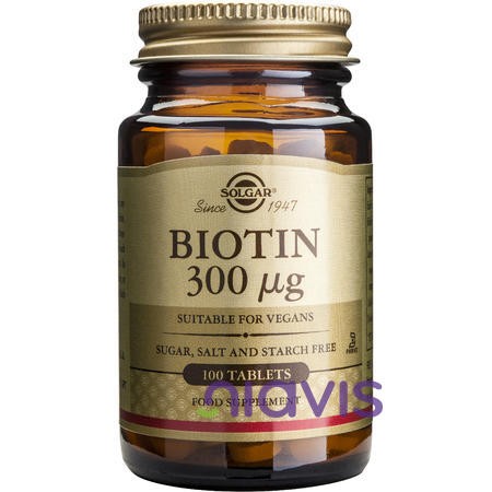 Solgar Biotin 300mcg 100 tablete