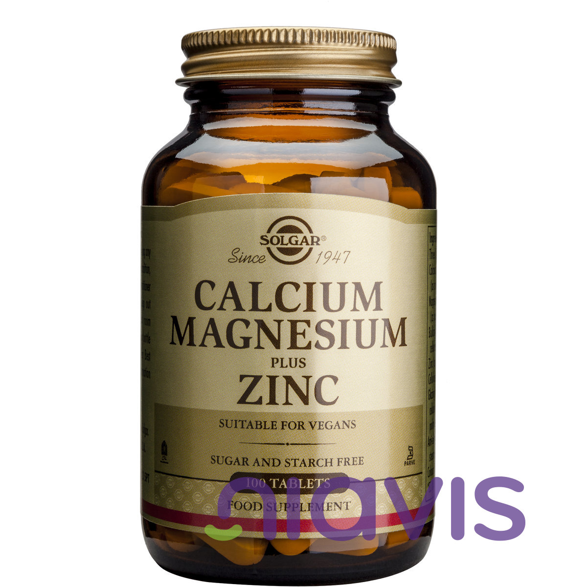 Calcium Magnesium + Zinc 100 tablete