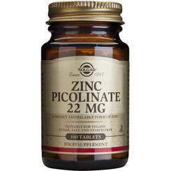 Zinc Picolinate 22mg 100 tablete