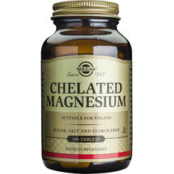 Solgar Chelated Magnesium 100mg 100 tablete