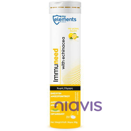myelements Immuneed cu Echinaceea (aroma de lamaie) -  20 tb efervescente