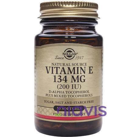 Solgar Vitamin E 200IU 50softgels