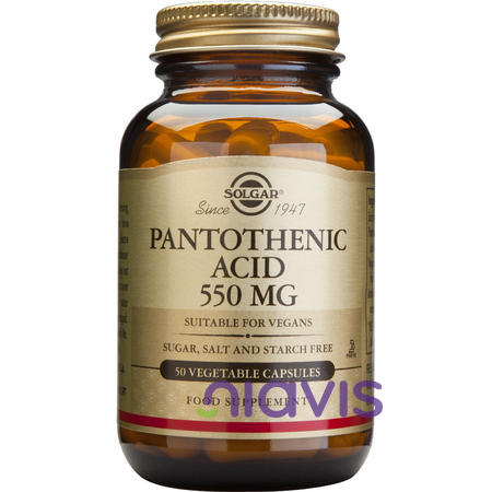 Solgar Pantothenic acid 550mg 50 capsule vegetale