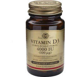 Solgar Vitamin D3 4000IU 60 capsule vegetale