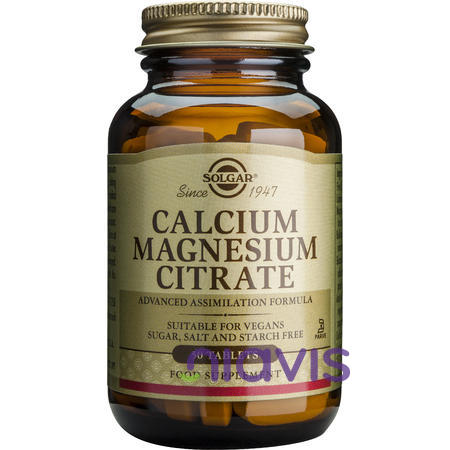 Solgar CALCIUM MAGNESIUM CITRATE 50tablete