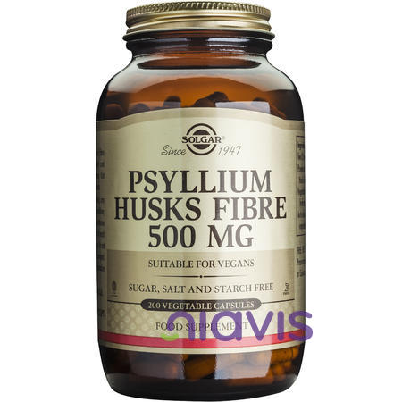 Solgar Psyllium Husks Fibre 500mg, 200veg caps