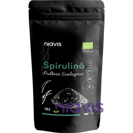 Niavis Spirulina Pulbere Ecologica/BIO 125g