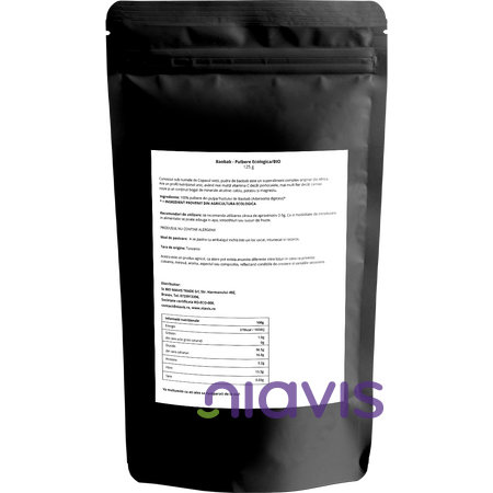 Niavis Baobab Pulbere Ecologica/Bio 125g