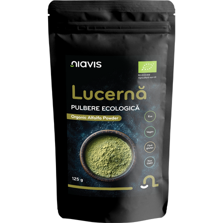 Niavis Lucerna(Alfalfa) Pulbere Ecologica/Bio 125g