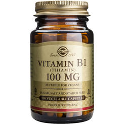 Vitamin B1 100mg 100 veg.caps.