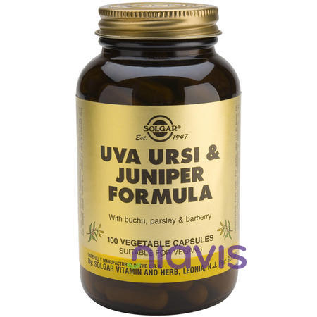 Solgar UVA URSI & Juniper Formula 100 veg. cps.