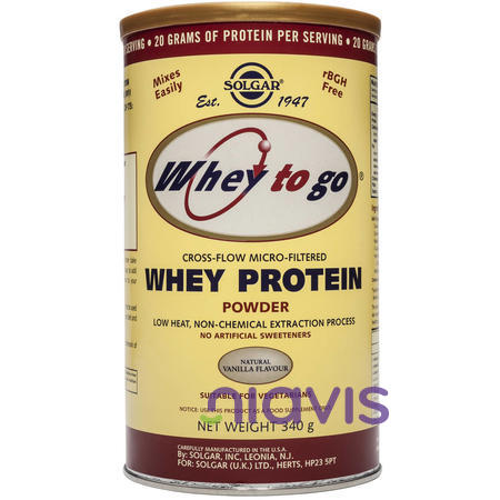 Solgar WHEY TO GO PROTEIN VANILLA powder 340gr