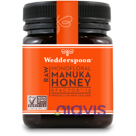 Wedderspoon Miere de Manuka KFactor 16 RAW 250g