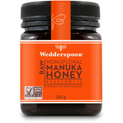 Wedderspoon Miere de Manuka KFactor 16 RAW 250g