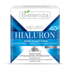 NEURO HIALURON Crema concentrata de fata hidratanta anti-rid  40+  zi/noapte 50ml