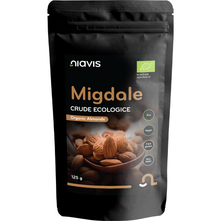 Niavis Migdale crude Ecologice/Bio 125g