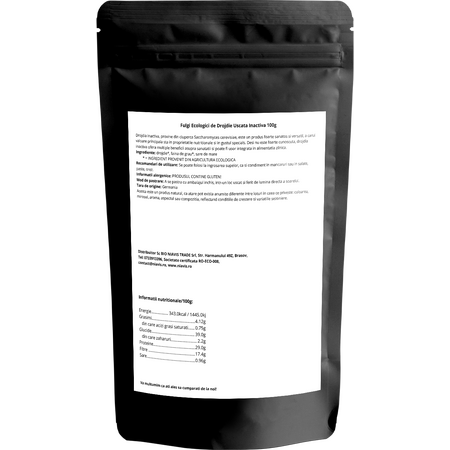 Niavis Fulgi Ecologici de Drojdie Uscata Inactiva 100g