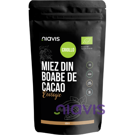 Niavis Miez din Boabe de Cacao Criollo Ecologice/BIO 125g