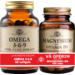 Solgar Pachet Omega 3-6-9 60cps + Magnesium cu B6 100 tablete GRATIS