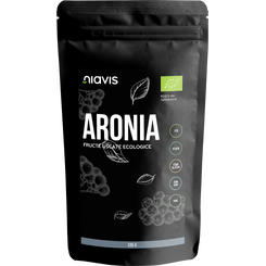 Niavis Aronia Fructe Uscate Raw Ecologice 125g