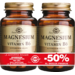 Solgar Magnesium + B6 100 tablete PACHET 1+1-50%