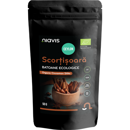 Niavis Scortisoara Ceylon Batoane Ecologice/BIO 50g