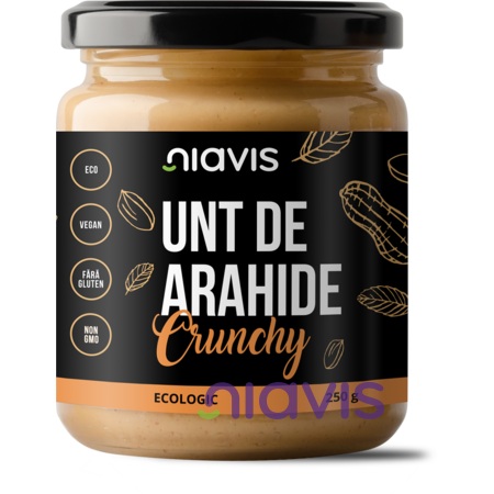 Niavis Unt de Arahide Crunchy Ecologic/BIO 250g