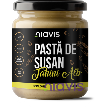 Niavis Pasta de Susan (Tahini Alb) Ecologica/BIO 250g