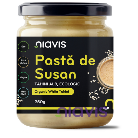 Niavis Pasta de Susan (Tahini Alb) Ecologica/BIO 250g