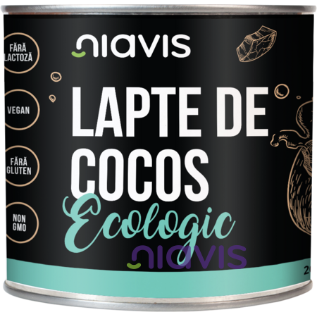 Niavis Lapte de Cocos Ecologic/BIO 200ml