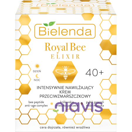 Bielenda ROYAL BEE ELIXIR Crema de Fata Antirid  Intensiv Hidratanta 40+ zi/noapte 50 ml